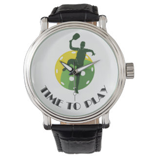 Reloj De Pulsera Inspiración Deportiva Pickleball