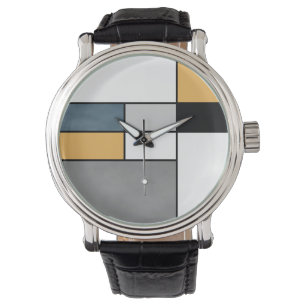 Reloj De Pulsera Inspiración mondriana