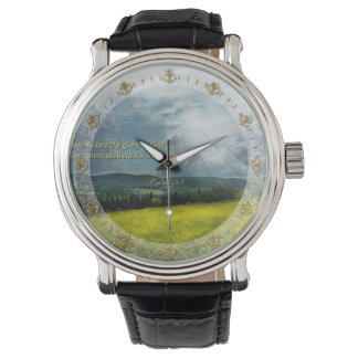 Reloj De Pulsera Inspirador - Esperanza eterna - Salmos 19-1