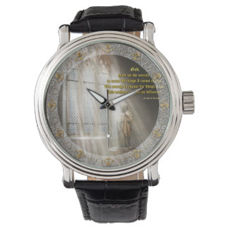 Reloj De Pulsera Inspirador - Padre Celestial - Oración de Serenida