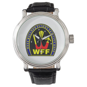 Reloj De Pulsera Instalación De Vuelo Nasa Wallops Insignia