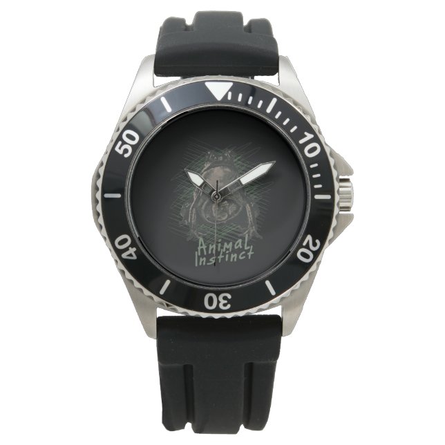 Reloj De Pulsera Instinto animal (Anverso)