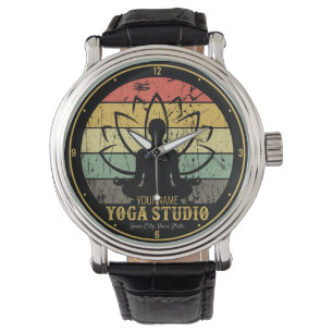 Reloj De Pulsera Instructor de fitness personalizado de Yoga Studio