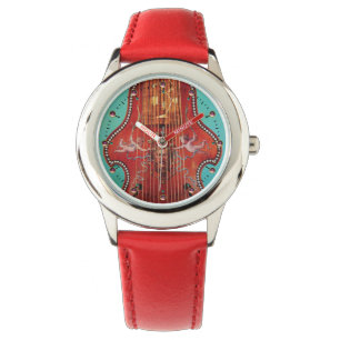 Reloj De Pulsera INSTRUMENTOS MUSICALES ANTIGUOS, LYRA DA GAMBA Mus