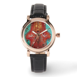 Reloj De Pulsera INSTRUMENTOS MUSICALES ANTIGUOS, LYRA DA GAMBA Mus