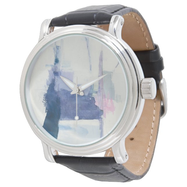 Reloj De Pulsera Interludio | Resumen En Azul (Angular)