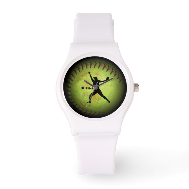 Reloj De Pulsera iPitch Softbol de lanzamiento rápido (Anverso)