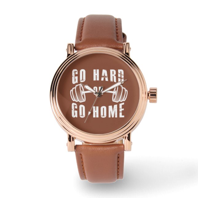 Reloj De Pulsera Ir con todo o ir a casa (Anverso)