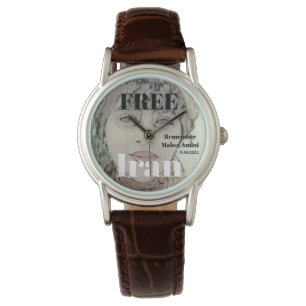Reloj De Pulsera IRÁN LIBRE RECUERDE A Mahsa Amini