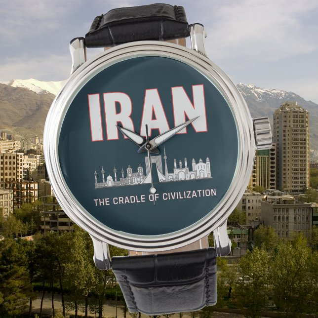 Reloj De Pulsera Irán Orgullo por la cuna de la civilización iraní  (Subido por el creador)