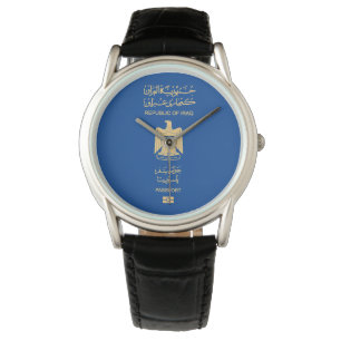 Reloj De Pulsera Iraq passport wristwatch