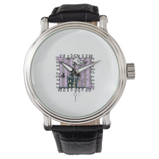 Reloj De Pulsera Iridescent Coquette Halloween