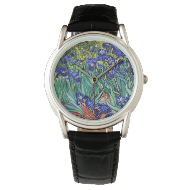 Reloj De Pulsera Irises de Vincent van Gogh (Anverso)