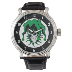 Reloj De Pulsera Irish Jester Skull