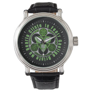 Reloj De Pulsera Irlandeses gaélicos celtas dicen que la Trinidad 