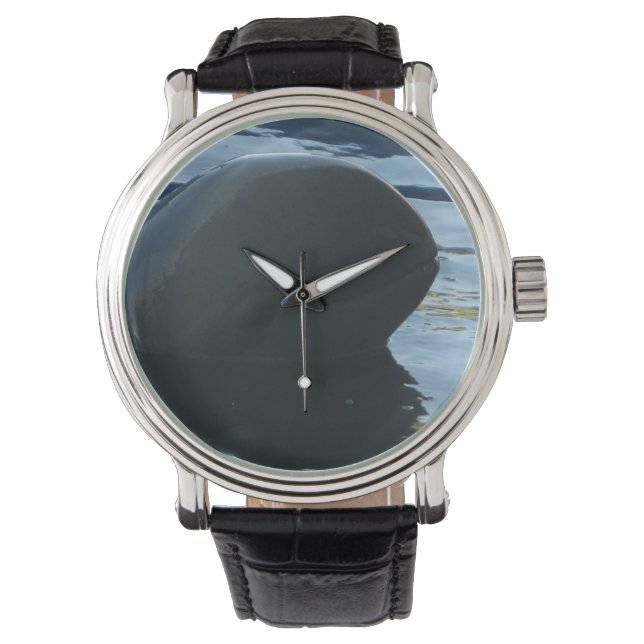 Reloj De Pulsera Irrawaddy Dolphin Peek-A-Boo (Anverso)