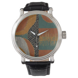 Reloj De Pulsera Isla del Caribe Africano de Lujo Sofisticada