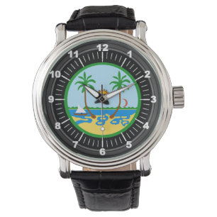 Reloj De Pulsera Isla temática