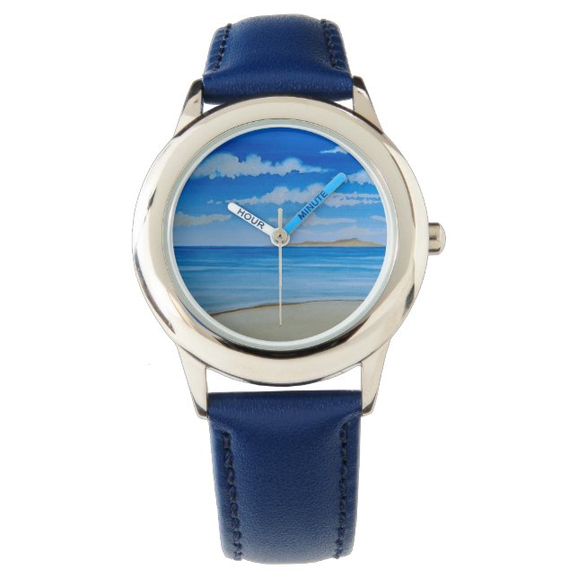 Reloj De Pulsera Isla Tropical (Anverso)