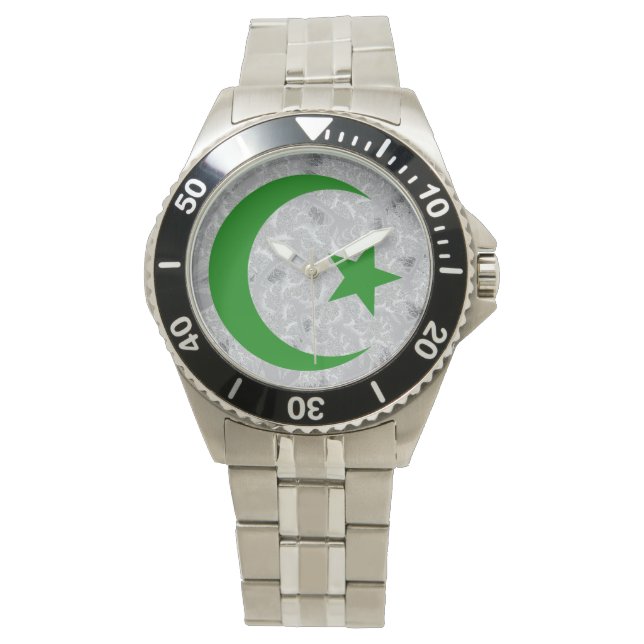 Reloj De Pulsera Islam Escudo (asunto del Dubai real) (Anverso)