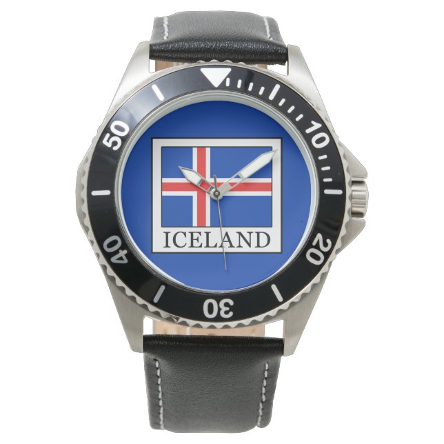 Reloj De Pulsera Islandia (Anverso)