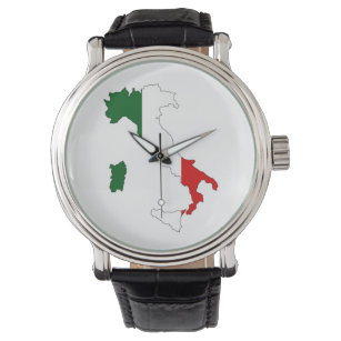 Reloj De Pulsera italia marca country map forma italiano