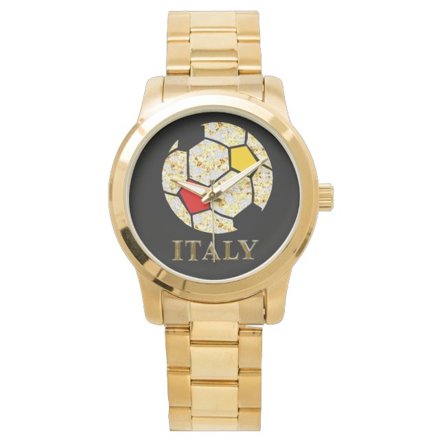 RELOJ DE PULSERA ITALIA SOCCER WATCH (Anverso)