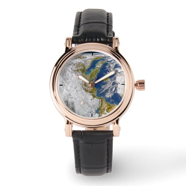 Reloj De Pulsera Italia Y El Mar Adriático. (Anverso)