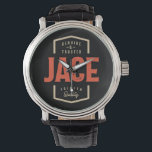 Reloj De Pulsera Jace Name Funny Personalizada Birthday Jace<br><div class="desc">Se trata de un diseño con texto de calidad superior real y confiable Jace. Un regalo genial para amigos o familia llamada Jace. Si su nombre o apellido es Jace,  este producto es para usted. Presente para Jace en Día de San Valentín.</div>