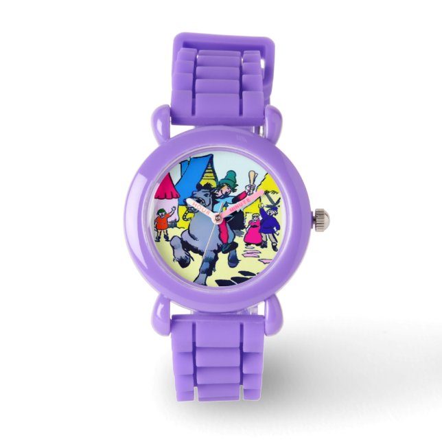 Reloj De Pulsera Jack Kids Regulable Bezel Stainless Steless Watch (Anverso)