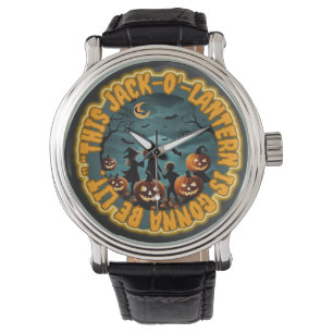 Reloj De Pulsera jack-o-lantern