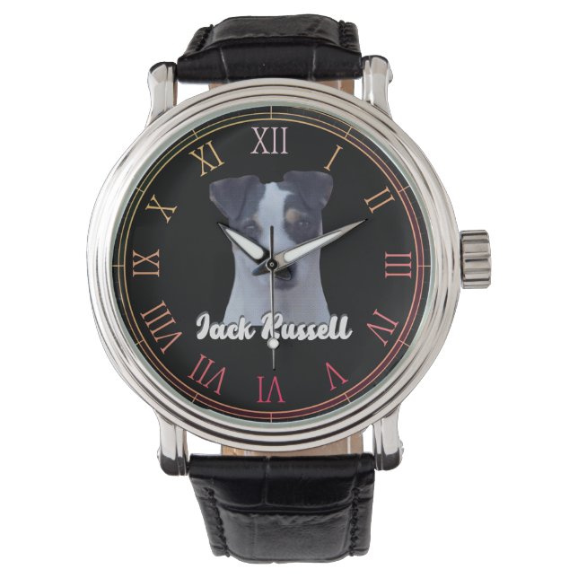Reloj De Pulsera Jack Russell (Anverso)