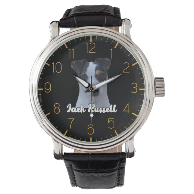 Reloj De Pulsera Jack Russell (Anverso)