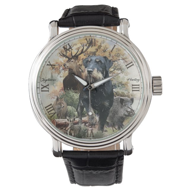 Reloj De Pulsera Jagdterrier (Anverso)