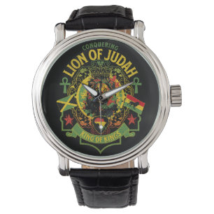 Reloj De Pulsera Jamaican Lion Watch