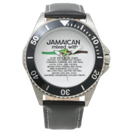 Reloj De Pulsera Jamaicano mezclado con Jamaica