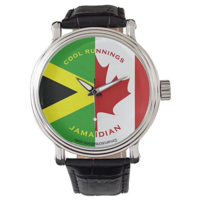 Reloj De Pulsera Jamaidian Watch - Guay Runnings (Anverso)