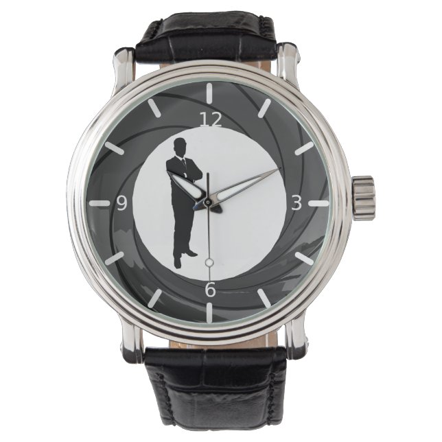 Reloj De Pulsera James Bond (Anverso)