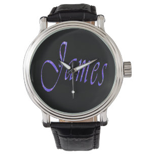 Reloj De Pulsera James, Nombre, Logo,