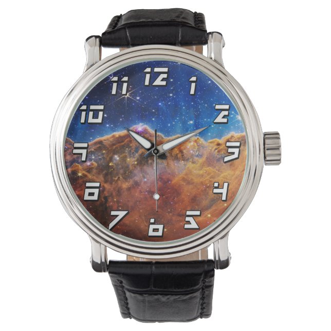 Reloj De Pulsera James Webb Telescope Espacial Carina Nebula (Anverso)