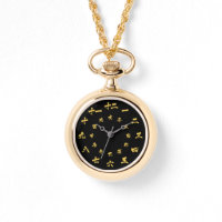 Japón Kanji Watch Gold