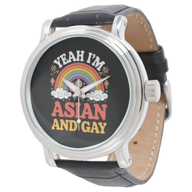 Reloj De Pulsera Japonés asiático-gay asiático-chino-coreano (Angular)