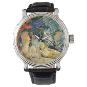 Reloj De Pulsera Jardín De Alá Por Maxfield Parrish