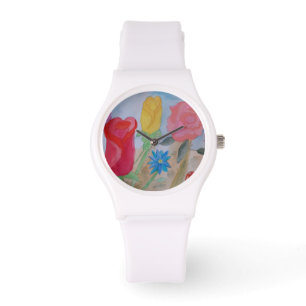 Reloj De Pulsera Jardín de flores de verano