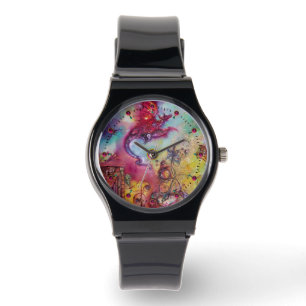 RELOJ DE PULSERA JARDÍN DE LAS SOMBRAS PERDIDAS / DRAGÓN ROJO VOLAD