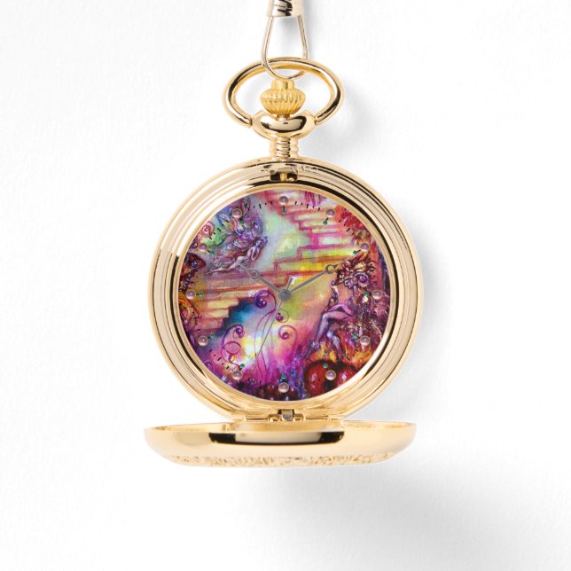 RELOJ DE PULSERA JARDÍN DE LAS SOMBRAS PERDIDAS/ESCALONES MÍSTICAS (Anverso)