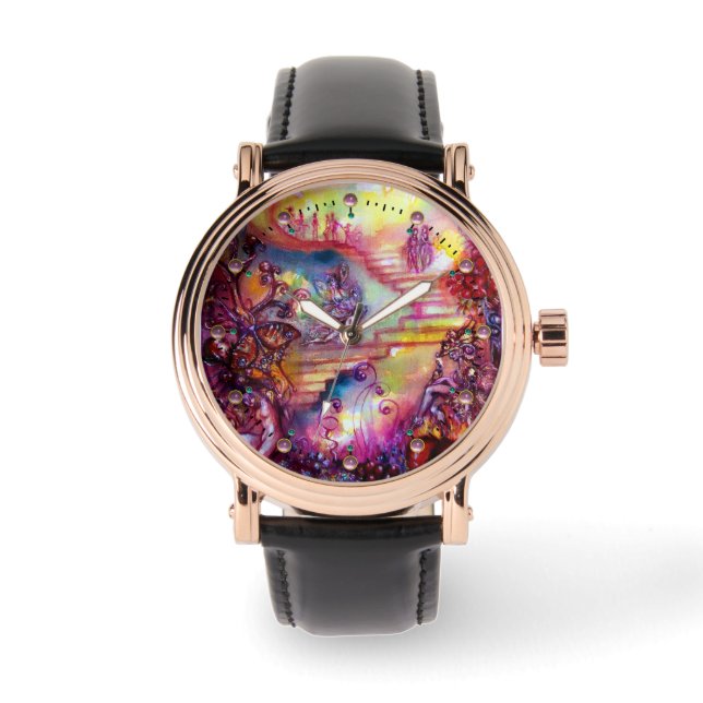 RELOJ DE PULSERA JARDÍN DE LAS SOMBRAS PERDIDAS/ESCALONES MÍSTICAS (Anverso)