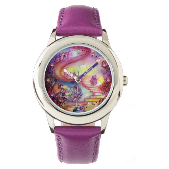 RELOJ DE PULSERA JARDÍN DE LAS SOMBRAS PERDIDAS/ESCALONES MÍSTICAS (Anverso)