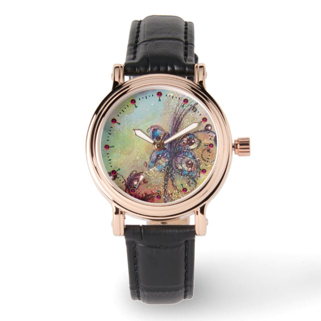 RELOJ DE PULSERA JARDÍN DE LAS SOMBRAS PERDIDAS, PLANTA MAGIA DE MA (Anverso)
