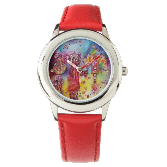 RELOJ DE PULSERA JARDÍN DE LAS SOMBRILLAS/FERIAS Y MARIPOSAS PERDID (Anverso)